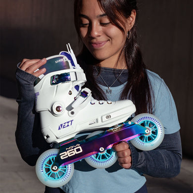 Powerslide Next Miriam Fatmi Pro 100mm Inline Skate for Urban Inline Skating.