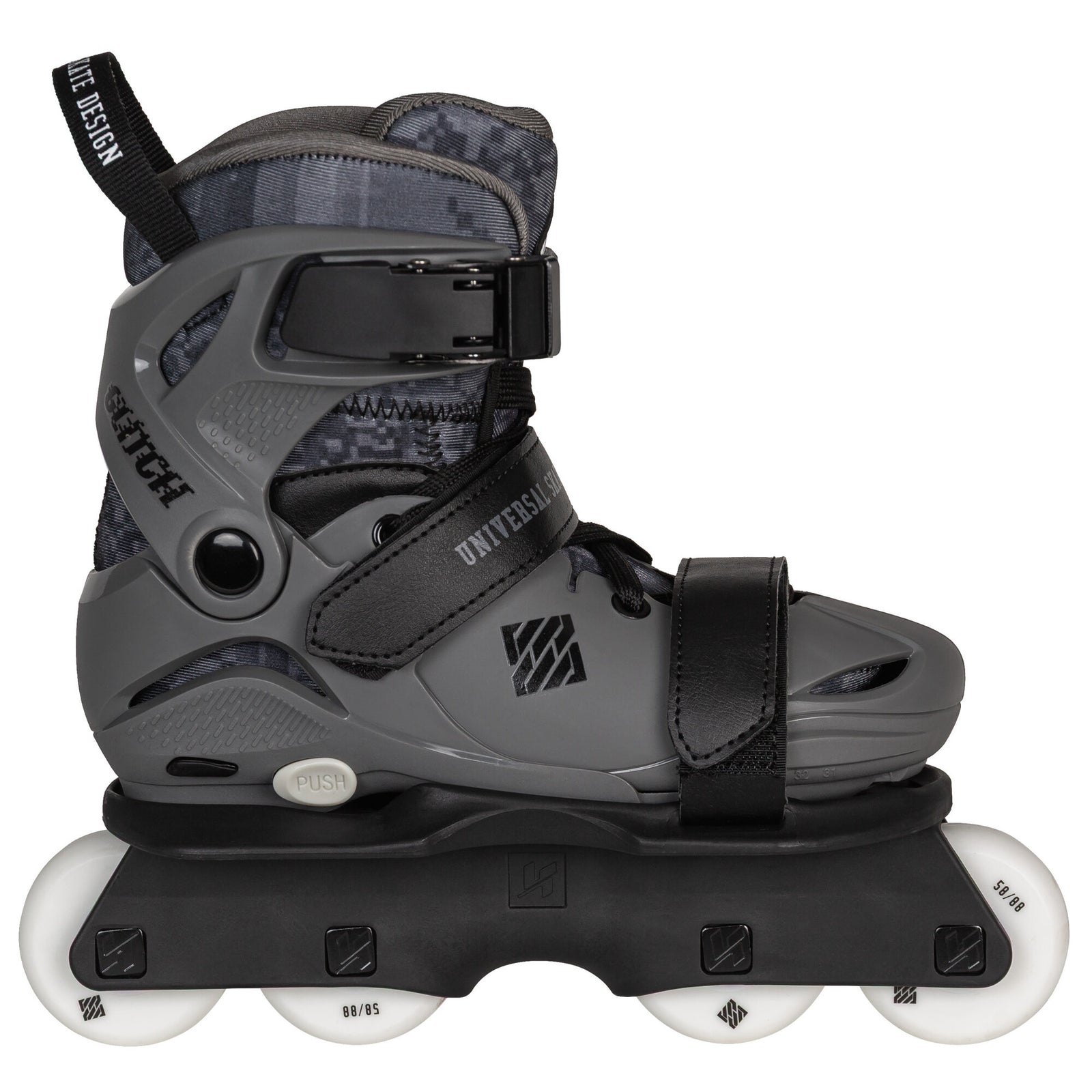 USD - Glitch adj. Grey/Black - 1