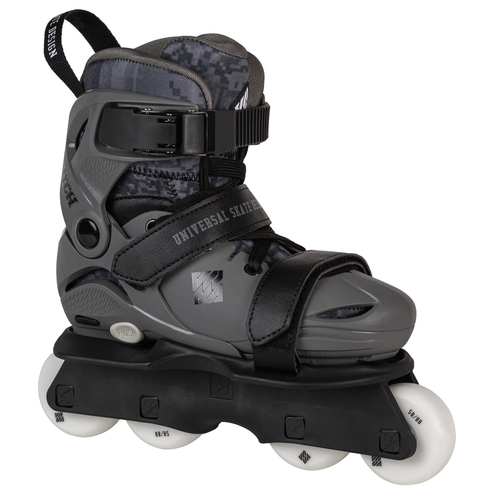 USD - Glitch adj. Grey/Black - 2