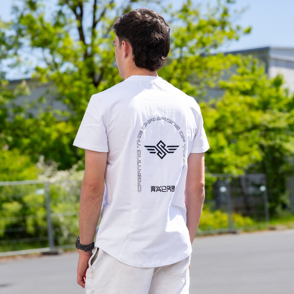 Swings - Swings Racing Tee White - in action