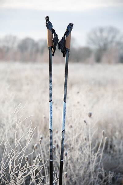 Powerslide - Nordic Carbon Poles adj. - in action