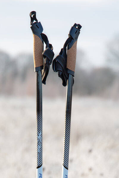Powerslide - Nordic Carbon Poles adj. - in action
